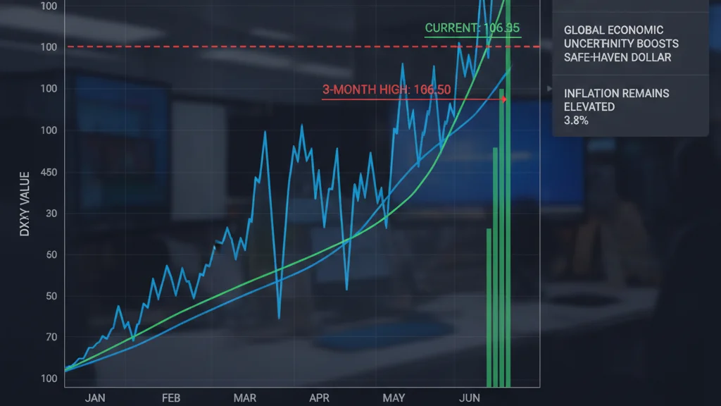 US Dollar Index at 3-Month High: Is It Good or Bad for BTC?