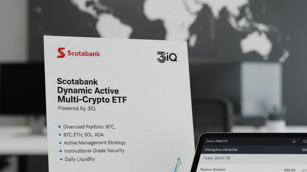 Canada's Scotiabank Launches Multi-Crypto ETF With 3iQ