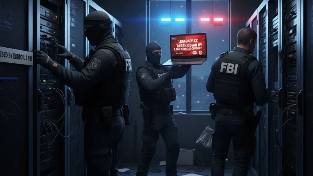 Europol, FBI Purge Major Cybercrime Forum LeakBase From Web