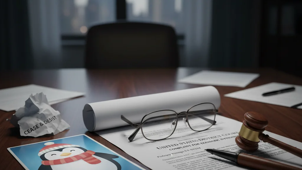 Pudgy Penguins Accused of Infringing Original Penguin Mark